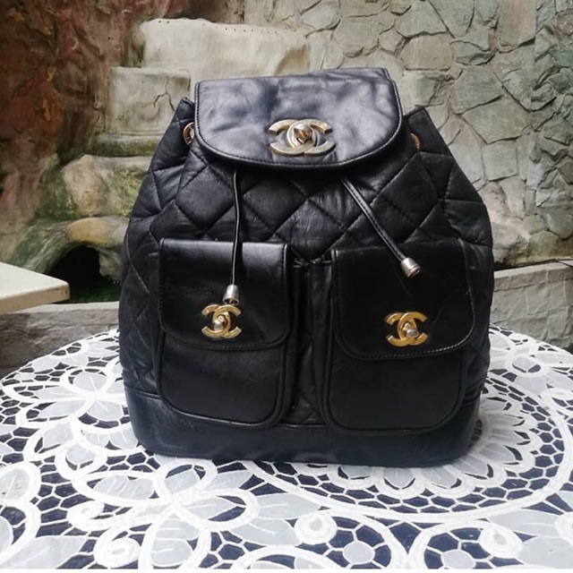 Vintage Chanel Backpack Shopee Philippines