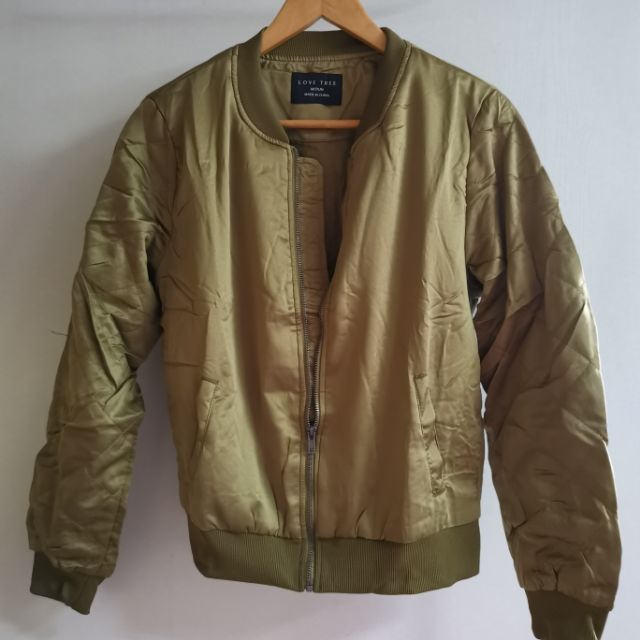 Love Tree Tan White 8293js Jacket Size 14 L Tradesy