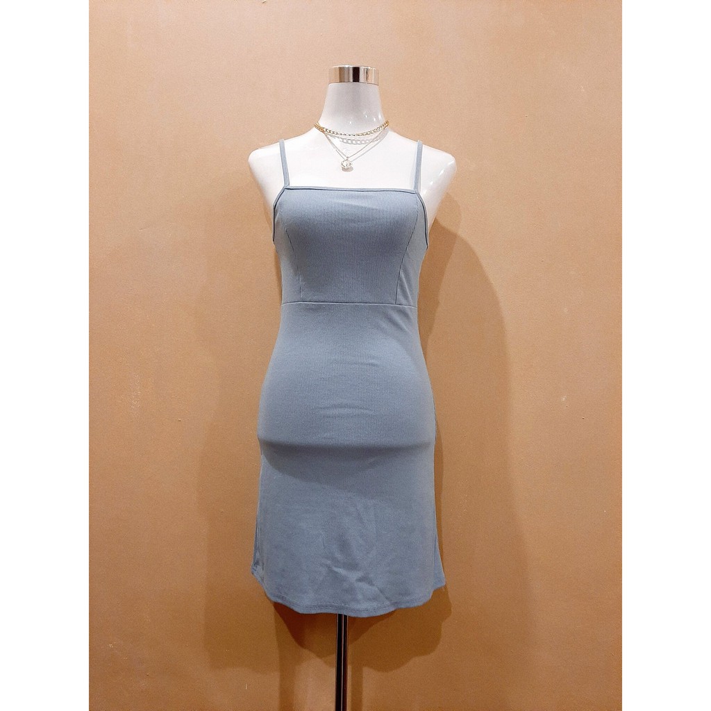 Forever 21 Blue Halter Dress Shopee Philippines