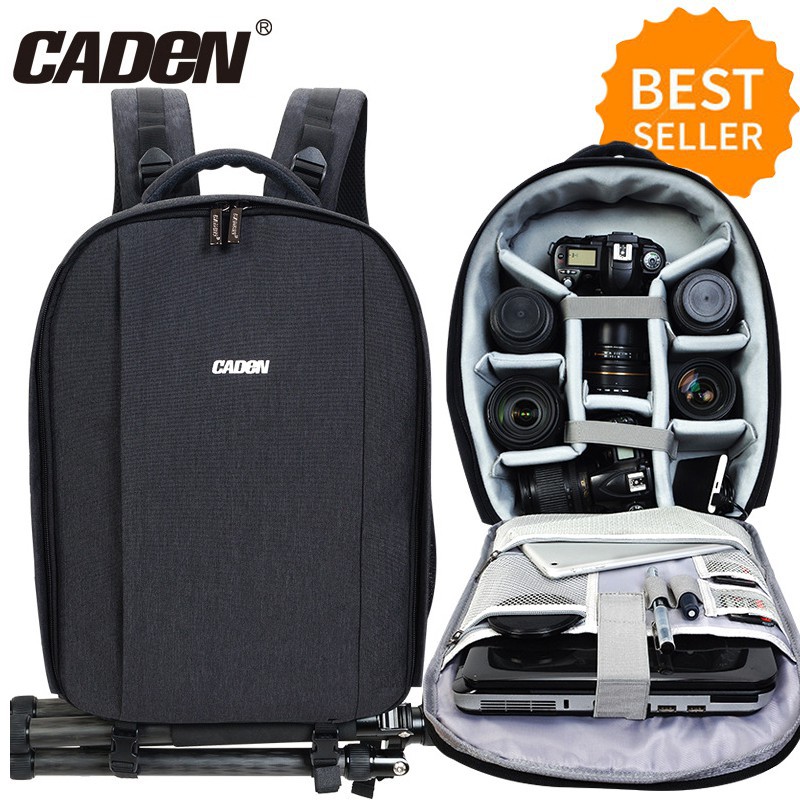 Caden Dslr Camera Backpack Bag Usb Charging Port For Canon Shopee Philippines