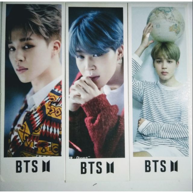 bts jimin bookmark 5 pcs shopee philippines