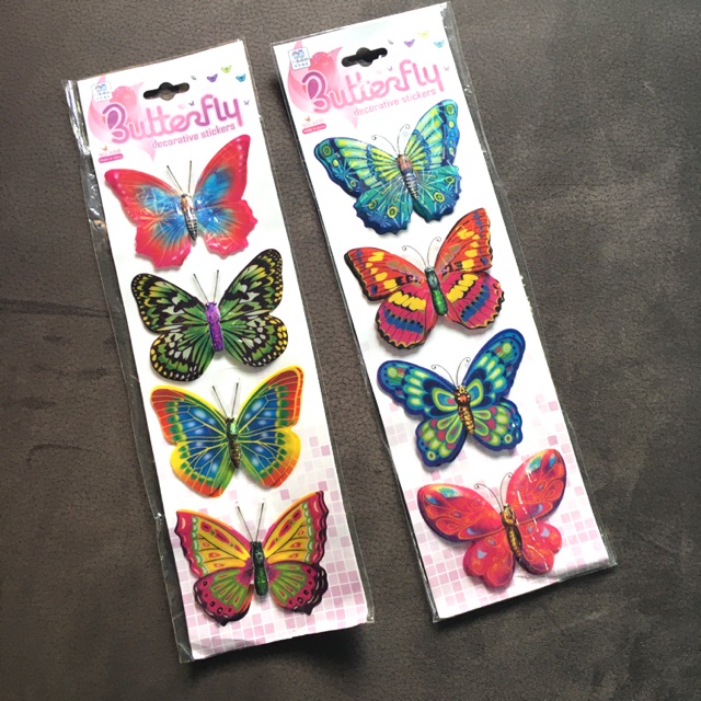 Free Choose from contactless same day. 3d Butterfly Sticker Wall Decor Wall Sticker Shopee Philippines Free SVG