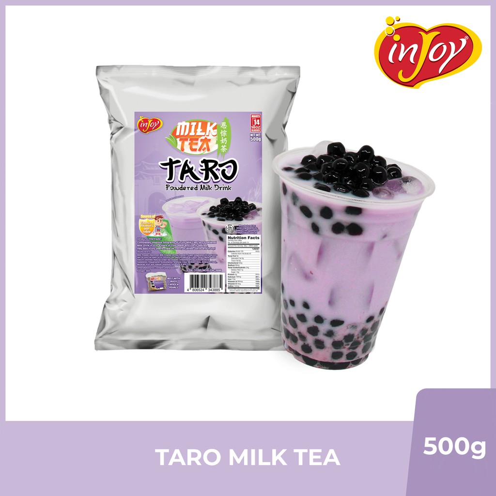 injoy taro milk tea 500grams shopee philippines on taro milk tea recipe injoy