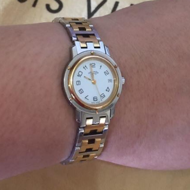 authentic hermes clipper ladies watch shopee philippines on hermes clipper watch women's