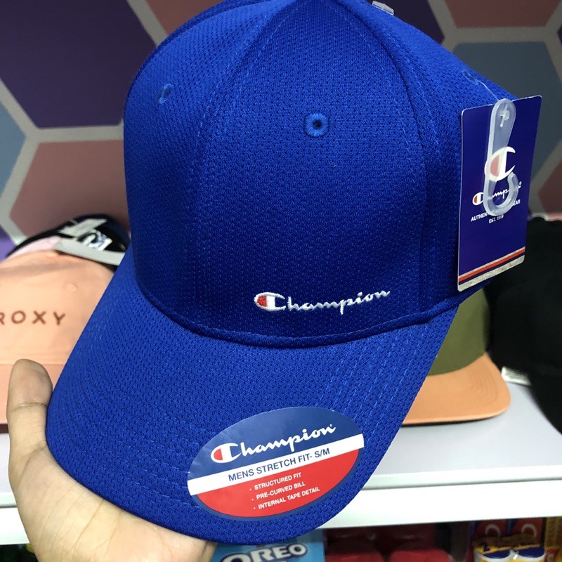 Down the sides of track pants and on the front of baseball caps. Authentic Sale Champion Hat Brand New With Tag Shopee Philippines