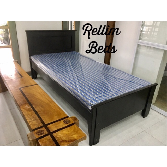Wooden Bedframe Mahogany And Yakal Guaranteed Na Matibay Shopee Philippines