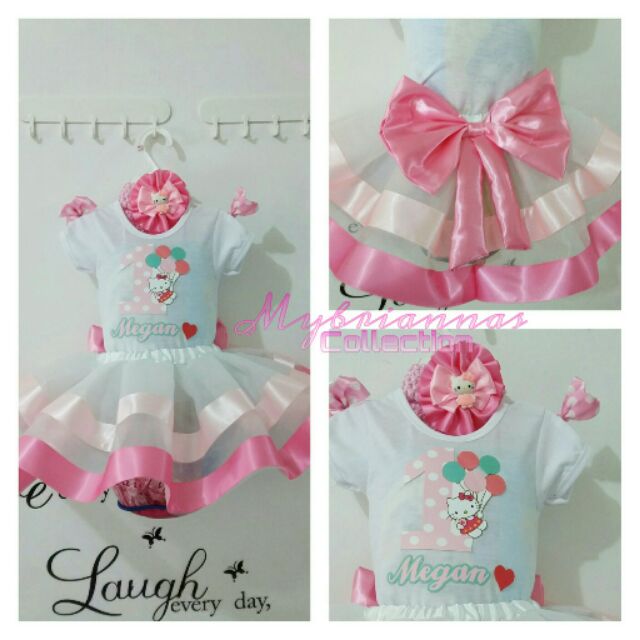 Hello Kitty Tutu Dress For 1st Birthday Shopee Philippines