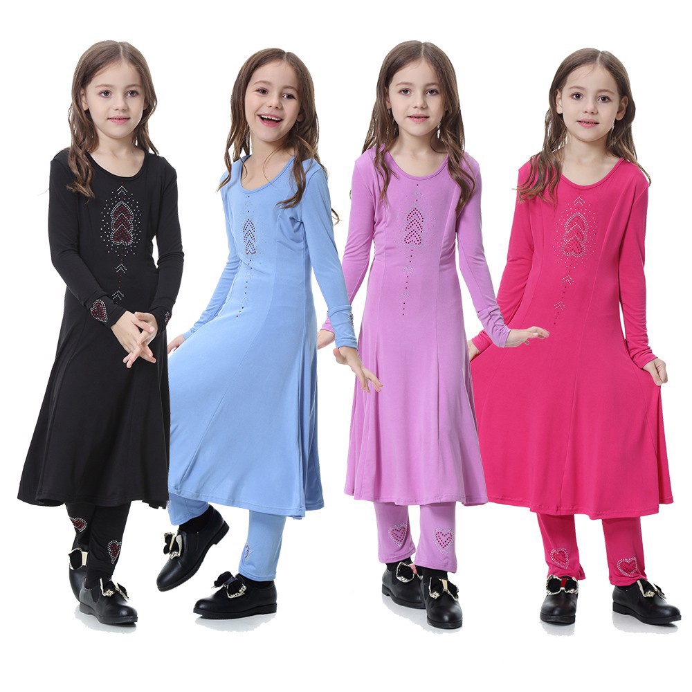 Muslim Baby Girl Dress Pants Baby Girl Clothes Fashion Holiday Party Dress Shopee Philippines