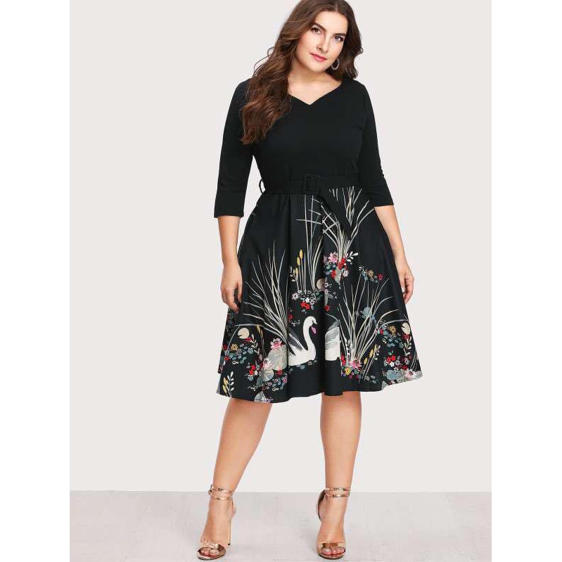 Cod Formal Dress Plus Size Shopee Philippines