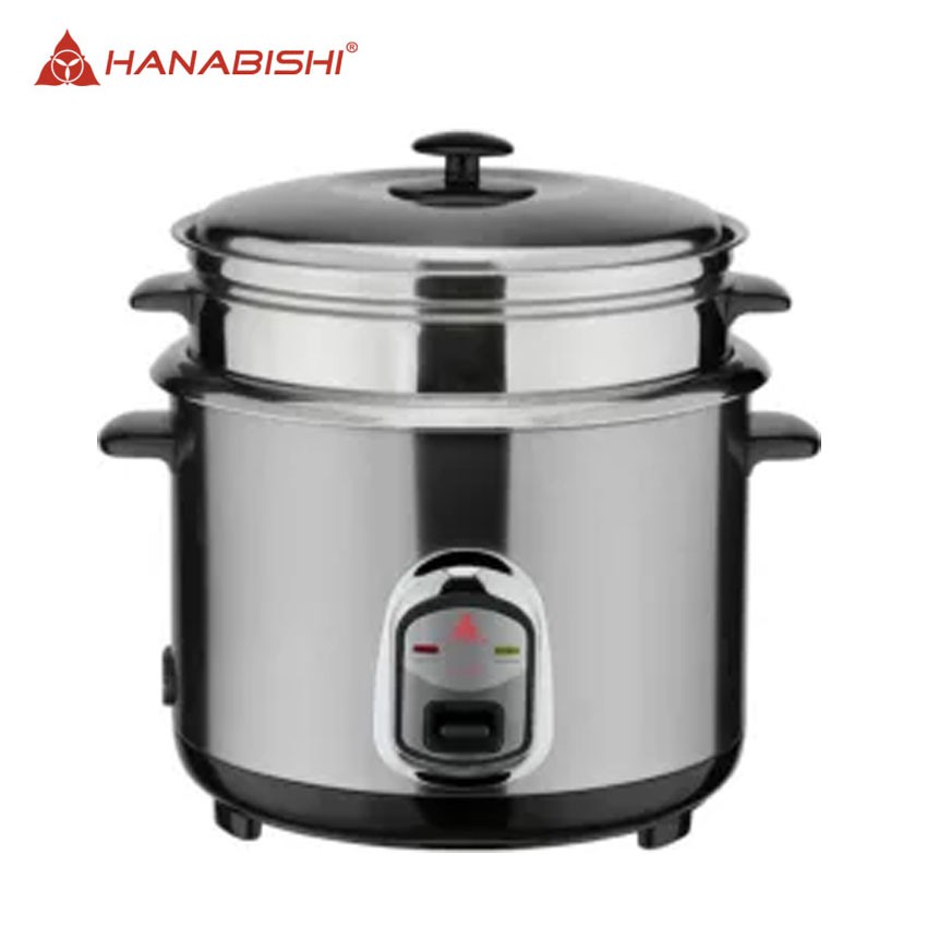 The presto stainless steel pressure cooker selection includes 3 distinct models in a variety of sizes. Hanabishi HHRC - 14PSS Pure Stainless Steel Rice Cooker