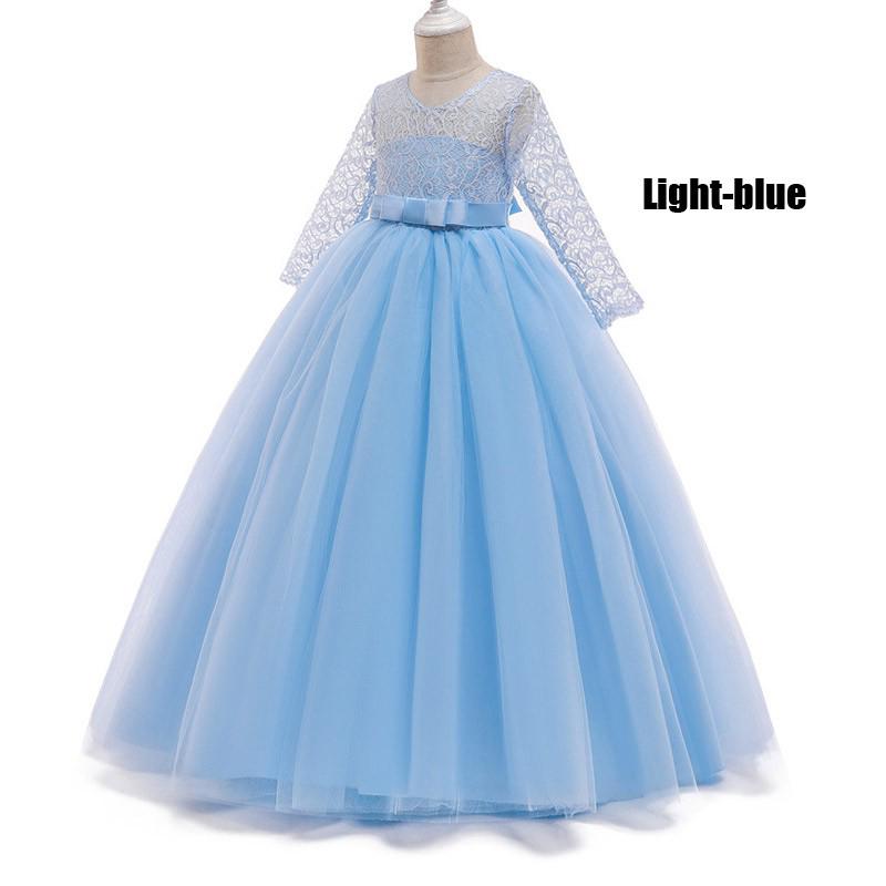 Girls Princess Dress Children Party Dress Flower Girls Wedding Gown Kids Dresses For Girls Costume Shopee Philippines