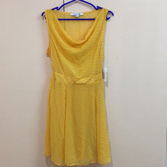 Forever 21 Polka Dot Short Length Dress Small Shopee Philippines