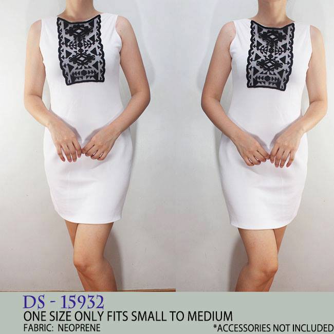 White Formal Civil Wedding Dedication Christening Dress Wedding Guest Dress Office Work Dress Shopee Philippines