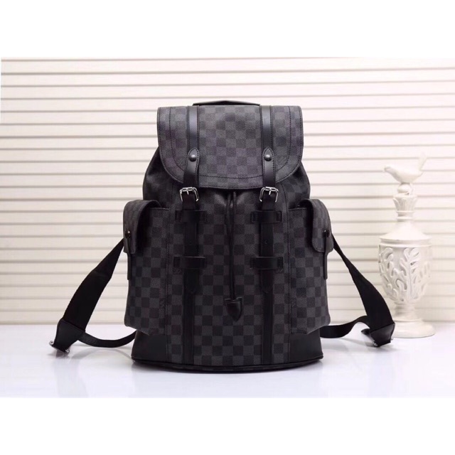 Louis Vuitton Lv Boy Bag N41379 Functional Backpack Christopher Small Backpack Lv Travel Bag Shopee Philippines