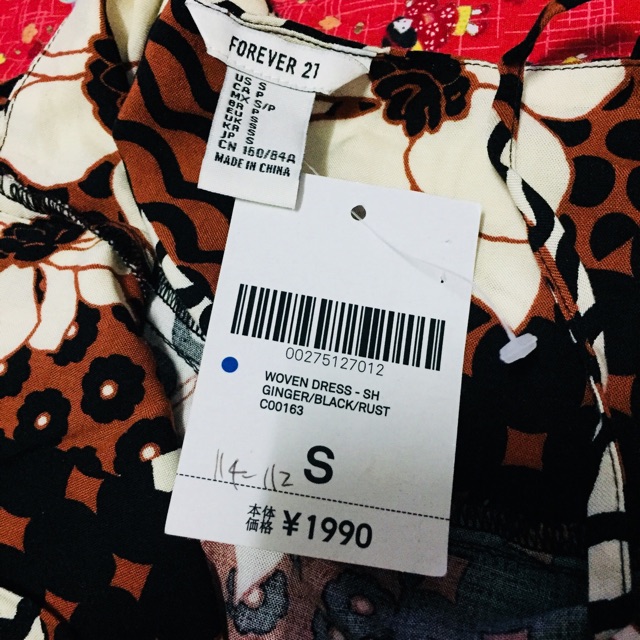 Forever 21 Flower Dress Small Shopee Philippines
