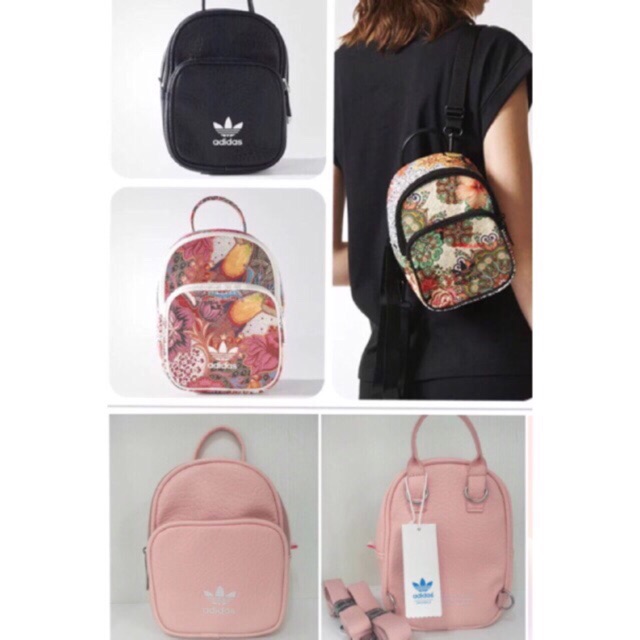 Cod Original Adidas Mini Backpack Sling Bag Shopee Philippines