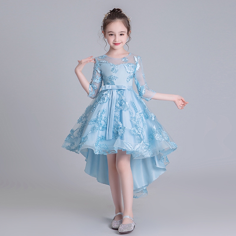 Girls Dress Kids Dresses For Girls Elegant Party Princess Dress For Girl Wedding Gown 3 8 10 12 Year Shopee Philippines
