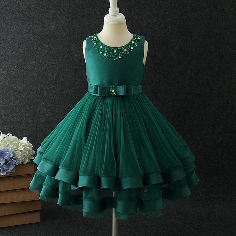 Children Wedding Party Costume Baby Birthday Dress Kids Girls Princess Dress Shopee Philippines