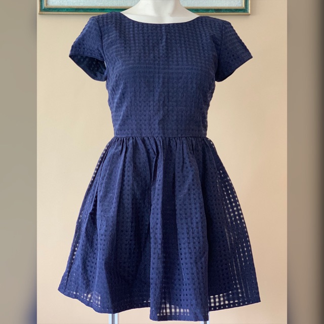 Forever 21 Peplum Gingham Dress Shopee Philippines