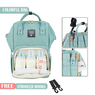 Cod Mommy Maternity Nappy Diaper Bag Baby Travel Bag Shopee Philippines