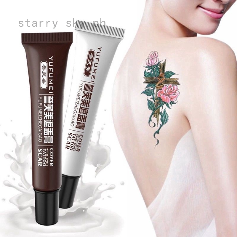 Tattoo Cover Up Skin Scar Birthmark Concealer Waterproof Spot Hide Makeup Cream Shopee Philippines