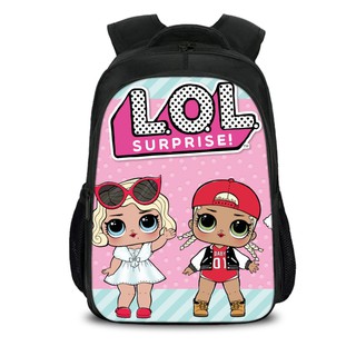 Black Cute Surprise Doll Lol Backpack Lol Bag School Backpack For Children Gifts Shopee Philippines