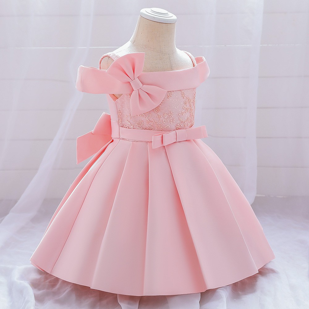 Baby Girl Clothes Newborn Dress For Girl Christening Princess Dress Infant Birthday Party Dress Shopee Philippines