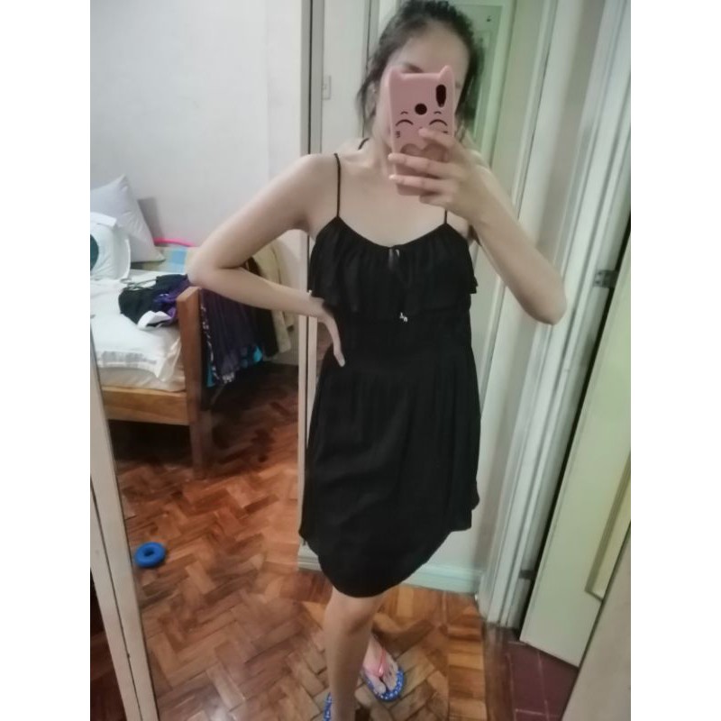 Forever 21 Black Dress Sleeveless Cute Shopee Philippines