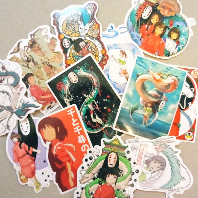 studio ghibli spirited away anime sticker miyazaki