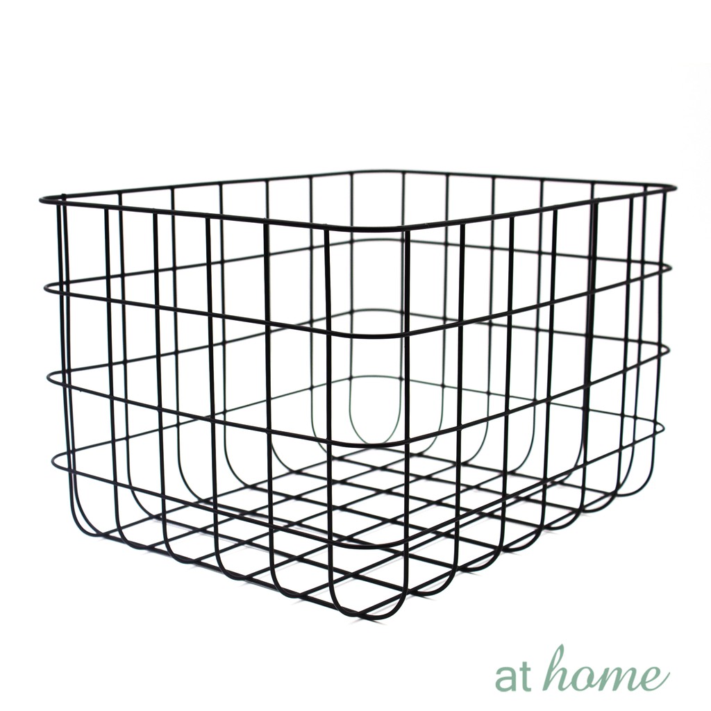 Round Wire Baskets Galvanized Or Pvc Coated