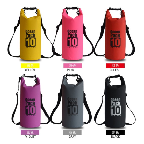 Cod Ocean Pack Dry Bag Beach Bag Waterproof 10l 15l 20l 101 Shopee Philippines
