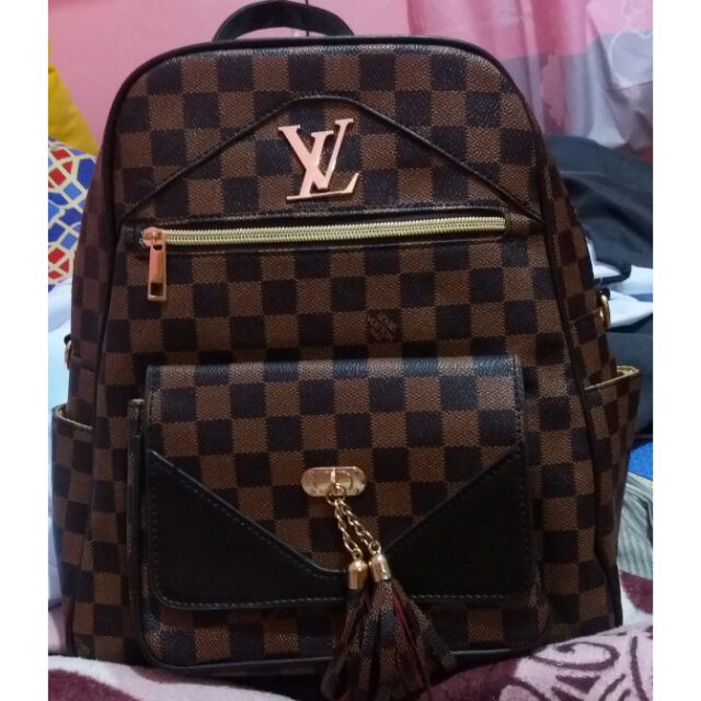Class A Louis Vuitton 2 Way Sling Bag And Backpack Shopee Philippines