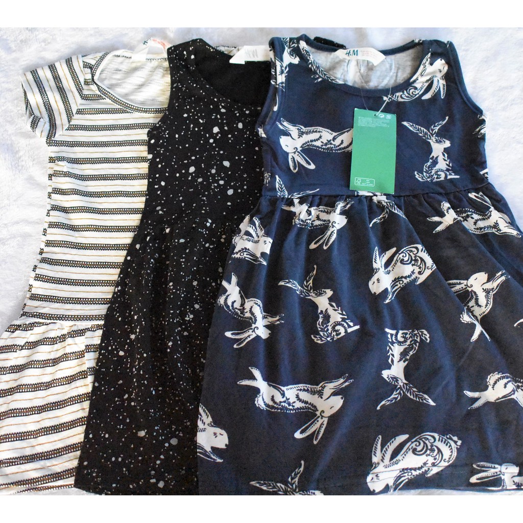 Sale Bundle 13 H M Overrun Dress For Baby Girl Toddler Shopee Philippines