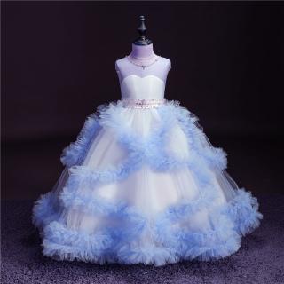 2020 New Luxury Kids Girls Wedding Flower Girl Dress Princess Party Pageant Formal Dress 3 16 Year Shopee Philippines