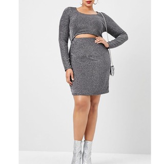 Forever 21 Plus Size Plus Size Lace Up Sweater Dress Citron Shopee Philippines