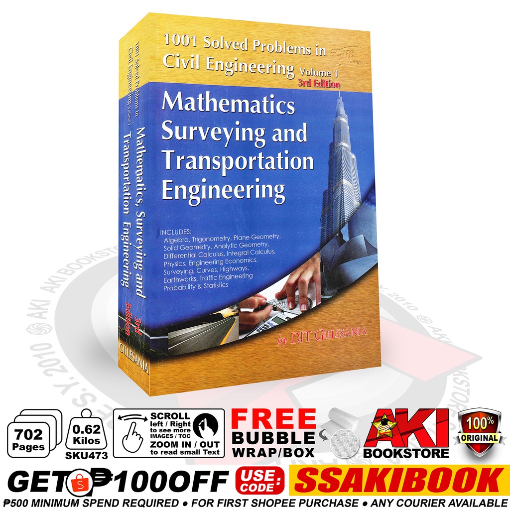 Authentic 1001 Solved Problems In Civil Engineering Volume 1 3rd