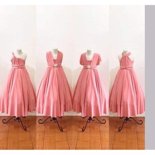 Formal Infinity Dress For Kids 4 To 10 Years Old Shopee Philippines