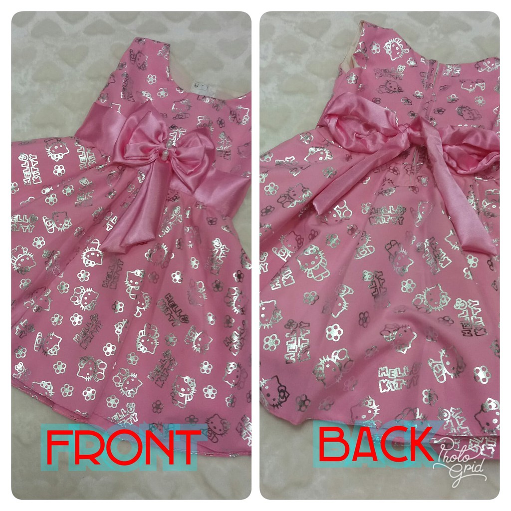 Hello Kitty Dress For Kids Shopee Philippines