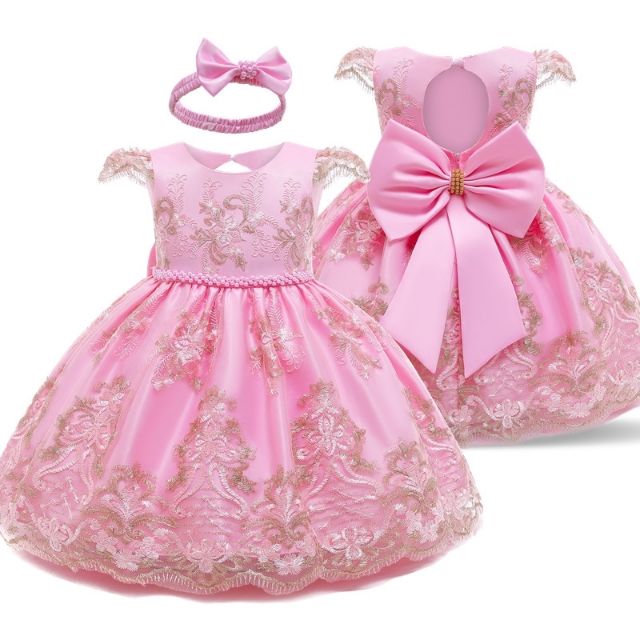 Princess Baby Girl Birthday Wedding Christening Party Dress Gown Elegant Special Event Dress Shopee Philippines