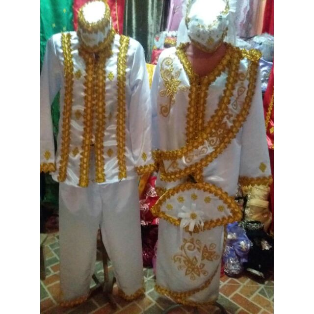 Muslim Wedding Gown Complete Set Bridegroom Shopee Philippines