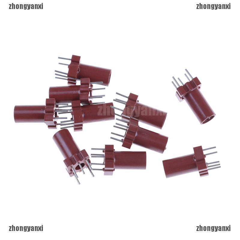 10pcs Inductor Shell Skeleton Empty Ferrite Core No Inductor 25 100mhz Coil