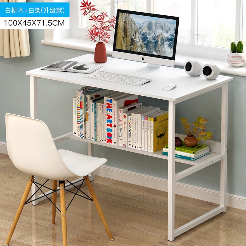 Study Table Modern Wood Corrosion Resistant Desktop Office Computer Desk Shopee Singapore