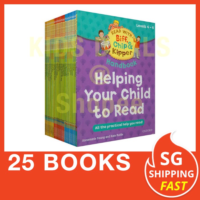 *free* shipping on qualifying offers. Sg Shipping Read With Biff Chip And Kipper Oxford Reading Tree Levels 4 6 25 Books Shopee Singapore