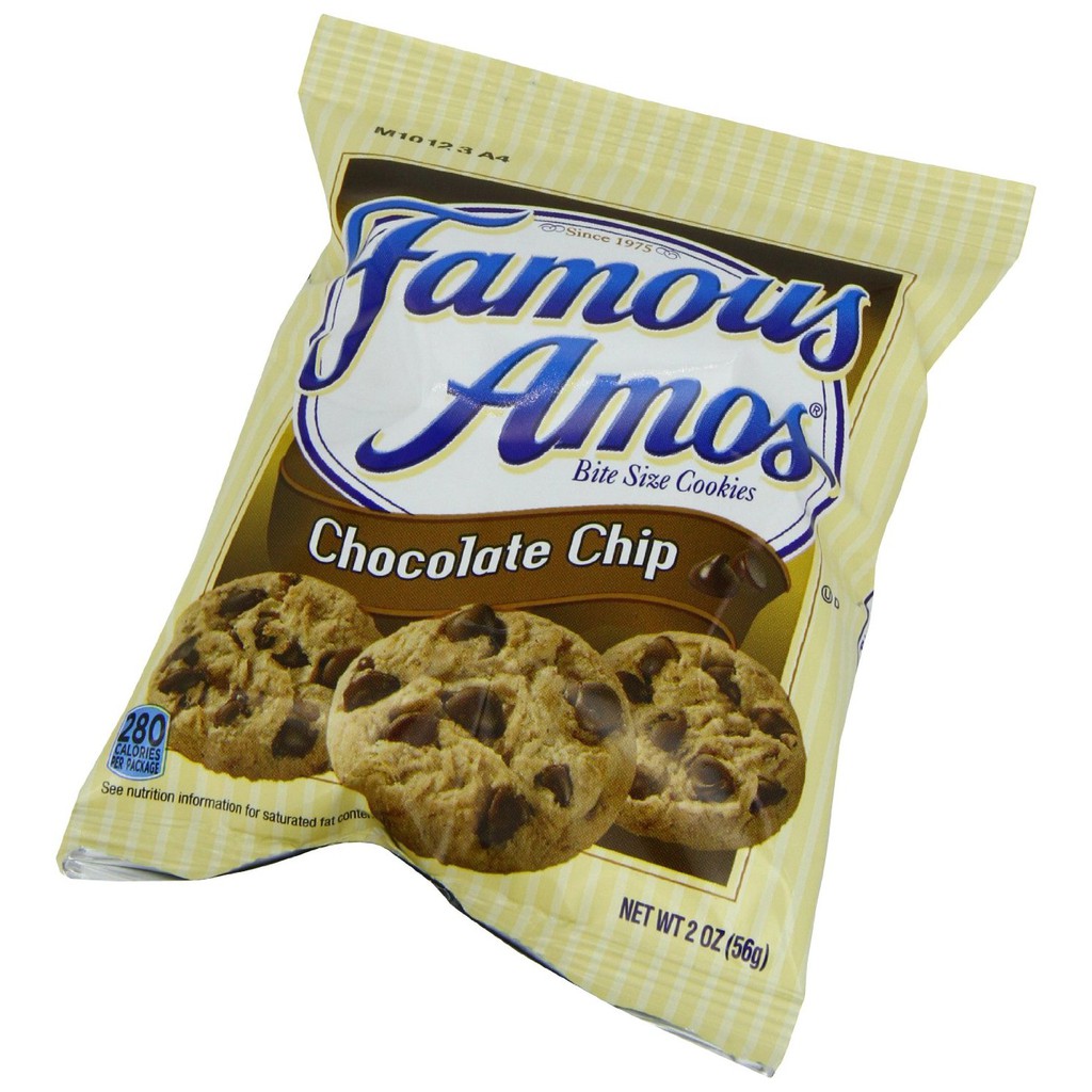 Then, add the eggs and vanilla, followed by the dry ingredients. Famous Amos Chocolate Chip Cookies 56g 1pcs Shopee Singapore