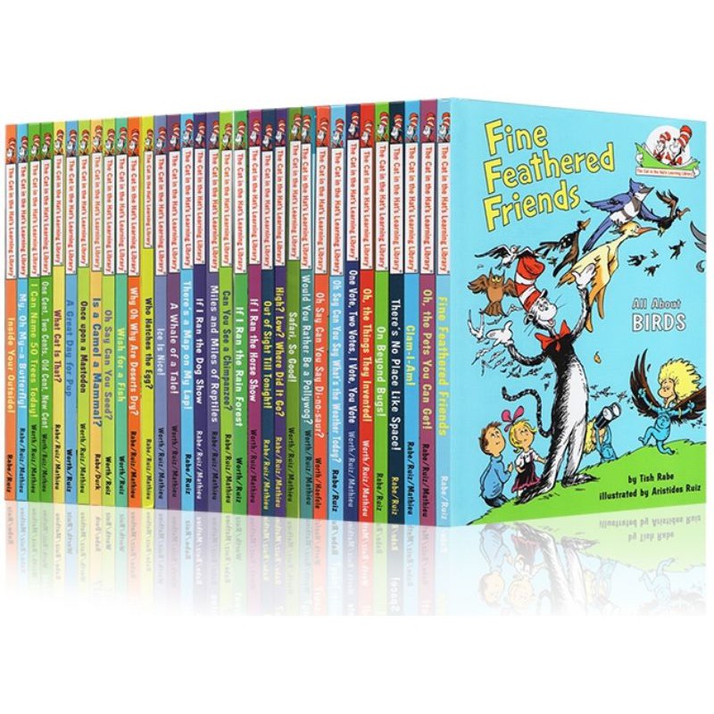 The cat in the hat's learning library by dr seuss 33 books