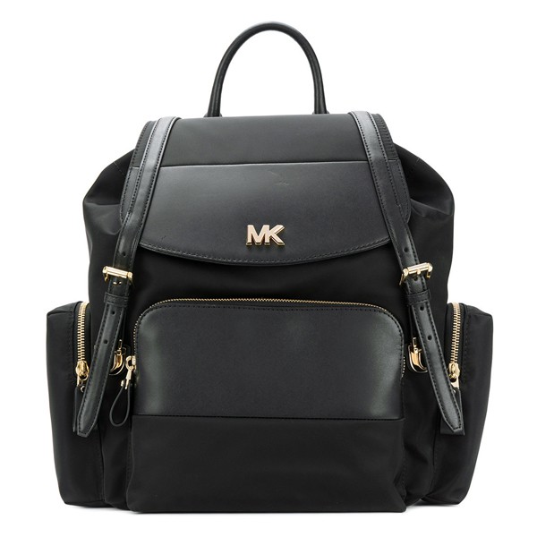 Michael Kors Mott Large Nylon Diaper Backpack Black Shopee Singapore