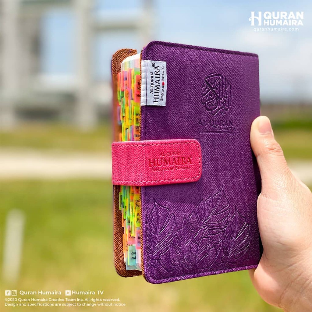 Shop Malaysia Al Quran Humaira Tajwid Diari Mag Meat Edition Size A6 Singapore Al-Quran istimewa yang bukan saja buatkan anda lebih bersemangat untuk membaca bahkan membantu anda untuk menghayati setiap bait ayat didalamnya.