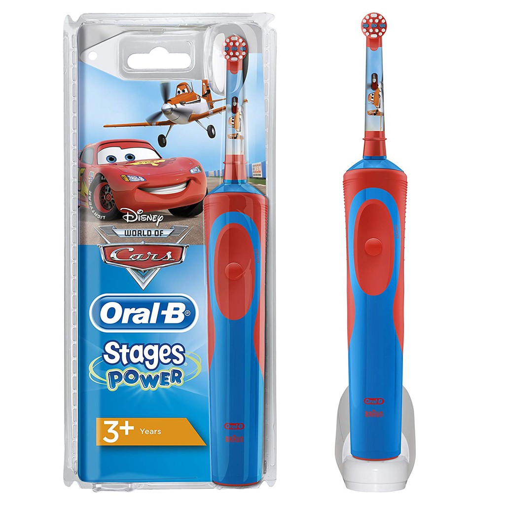 Oral B Stages Power Kids Electric Toothbrush Featuring Disney Cars