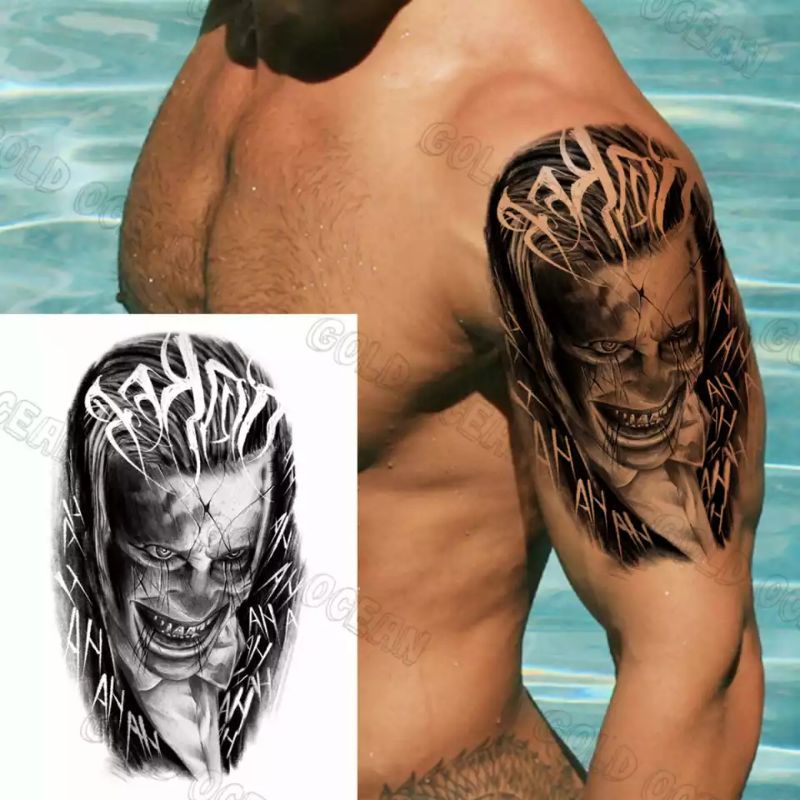 Tattoo / Tato Temporary Anti Air Joker | Shopee Singapore 800_x_800_jpg