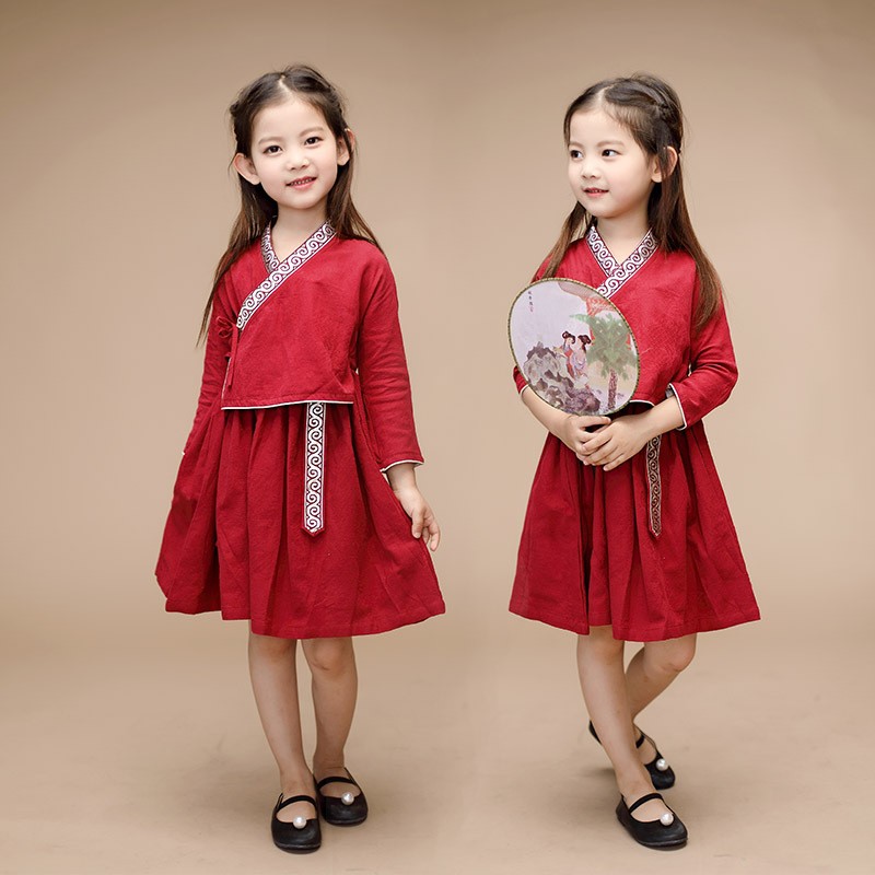 Chinese New Year Festival Kids Baby Girl Tang Suit Cheongsam Dress Shopee Singapore